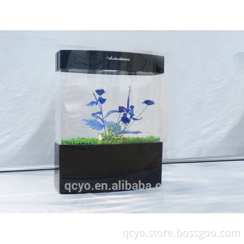 2015 large plexiglass plant acrylic fish tank